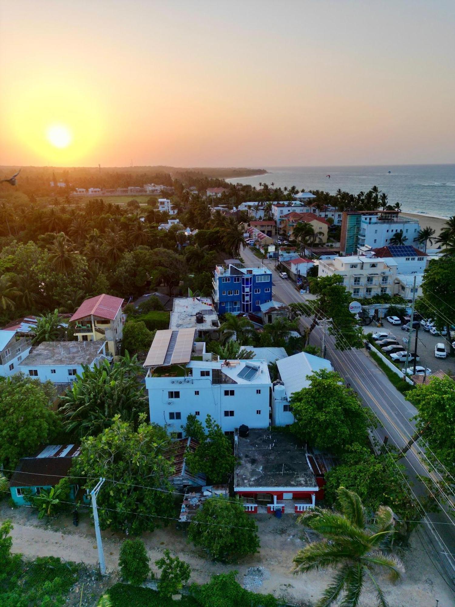 Kite House Cabarete Across Kite Beach Eksteriør billede